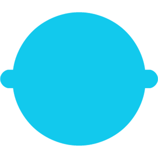 blue overfill icon